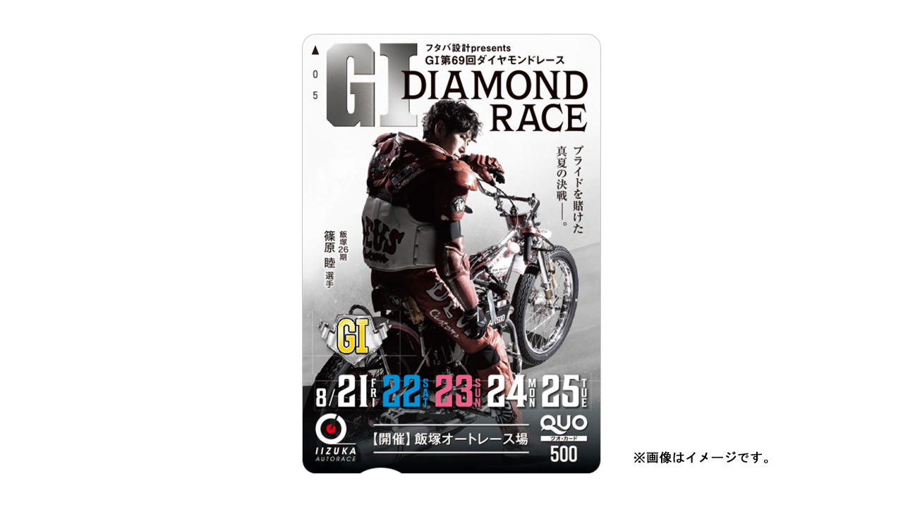 GI第69回ダイヤモンドレース オリジナルクオカード